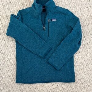 Patagonia Better sweater- Blue Quarter-Zip Fleece Jacket